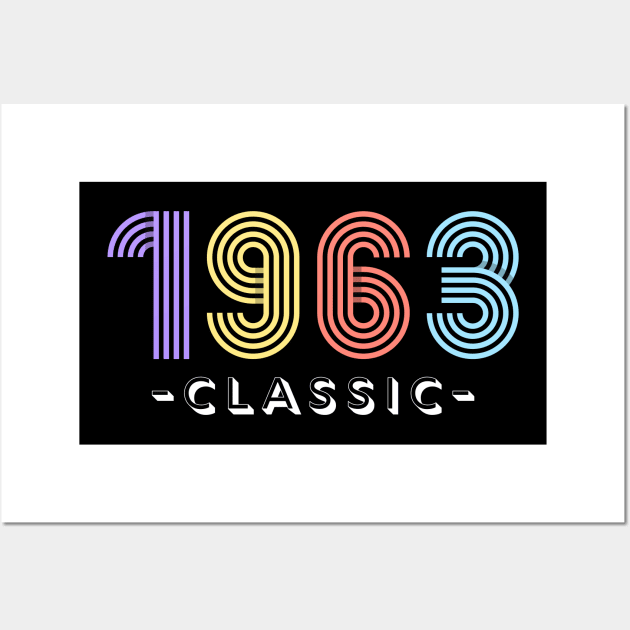 1963 Classic Wall Art by Blended Designs